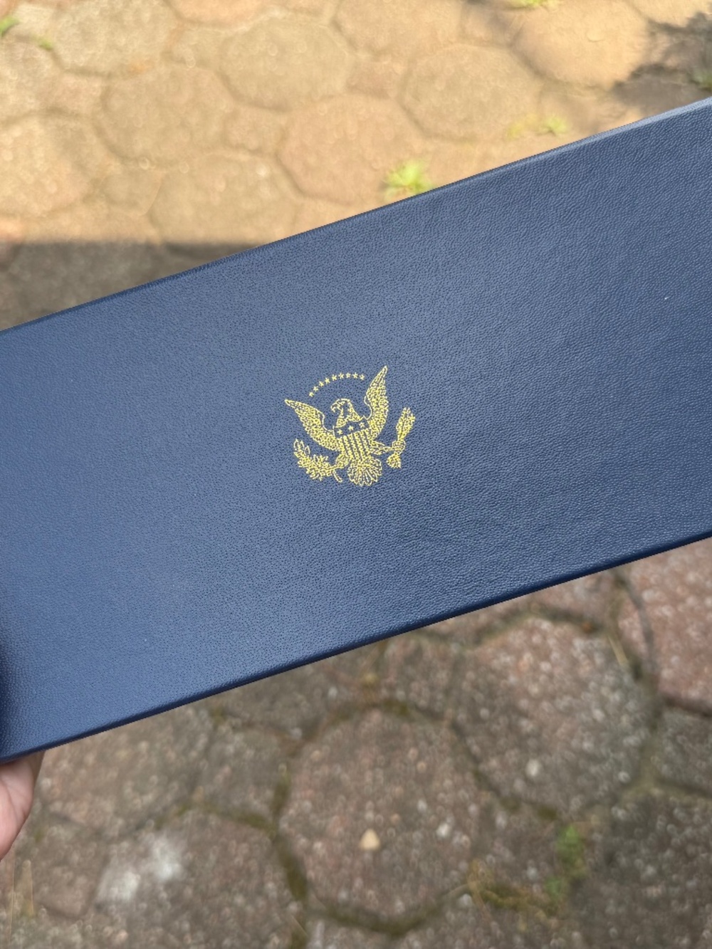 George W. Bush 2005 Inauguration Commemorative Cover Letter and Coin with Box